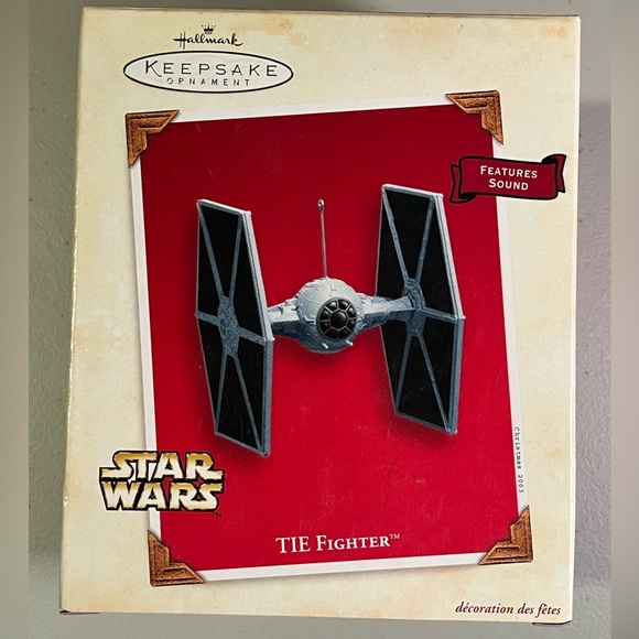2003 Hallmark Star Wars TIE Fighter